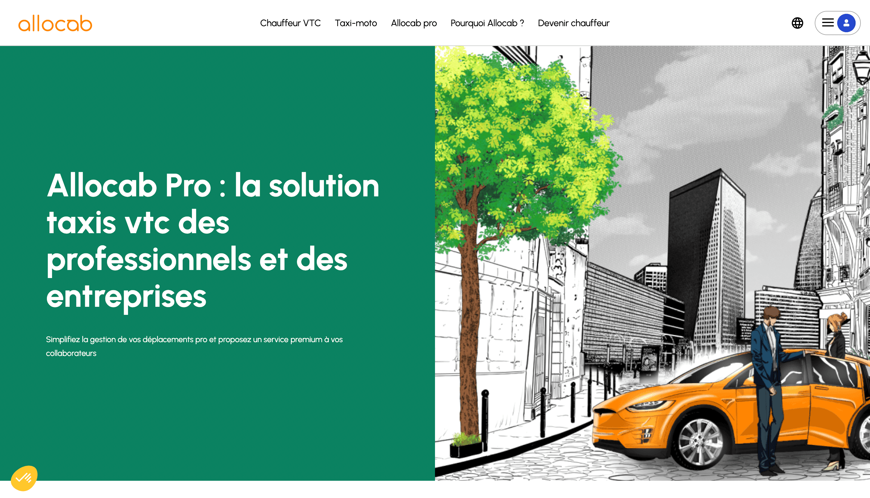 Nouveau site optimisé SEO — Allocab, capture 2