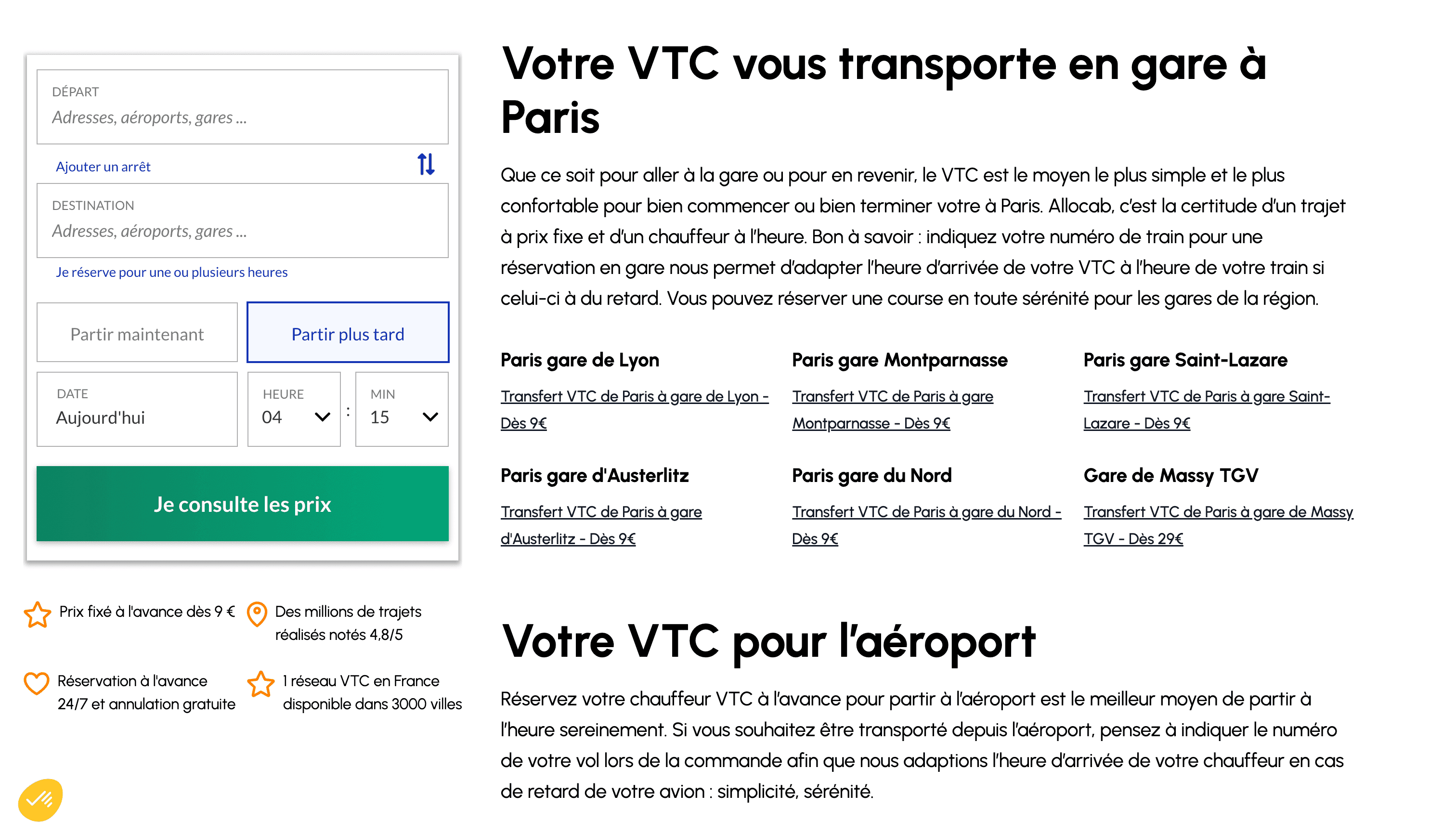 Nouveau site optimisé SEO — Allocab, capture 3