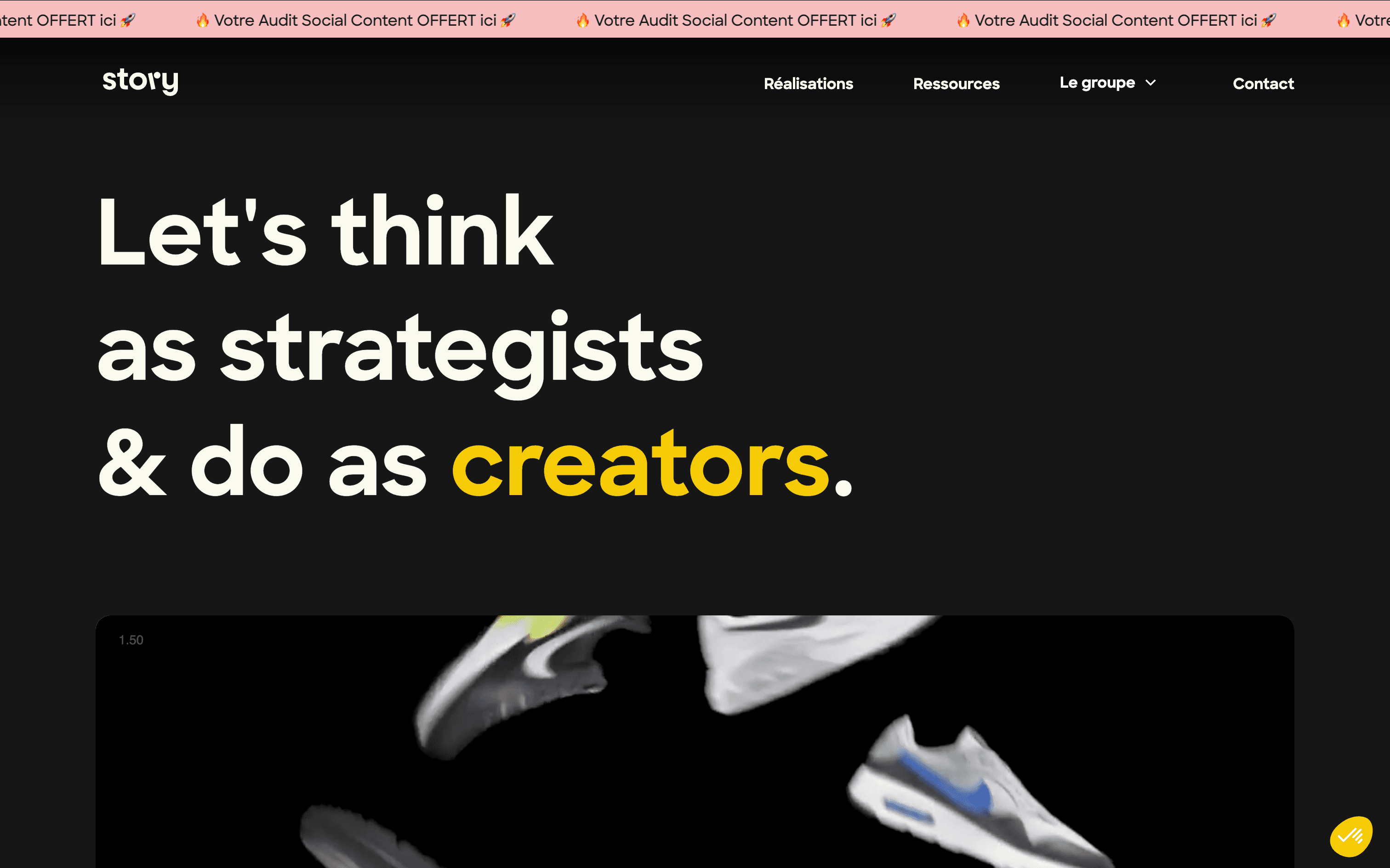 Creative Content Factory — Story by Mobsuccess, capture 1