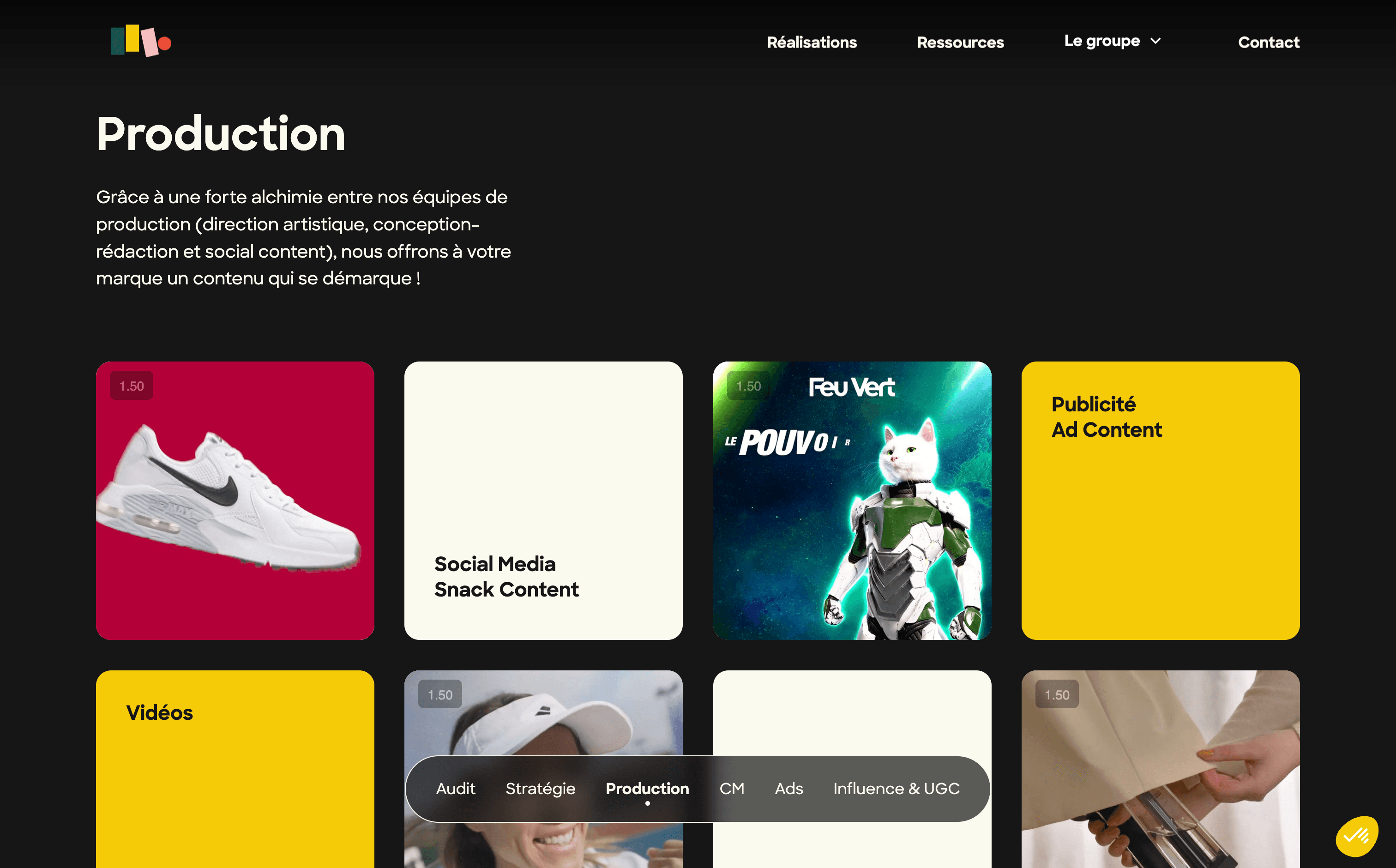 Creative Content Factory — Story by Mobsuccess, capture 2