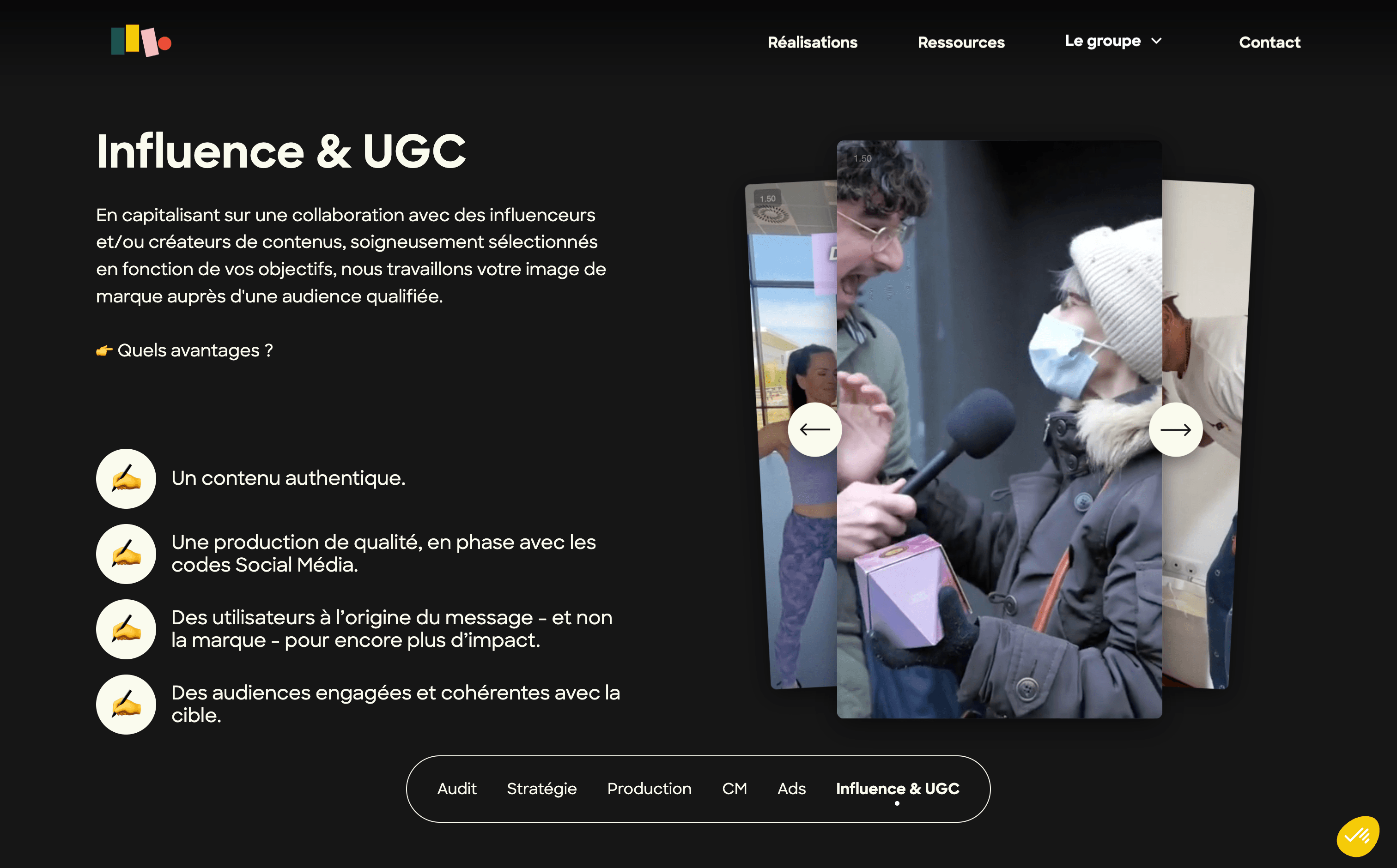 Creative Content Factory — Story by Mobsuccess, capture 3
