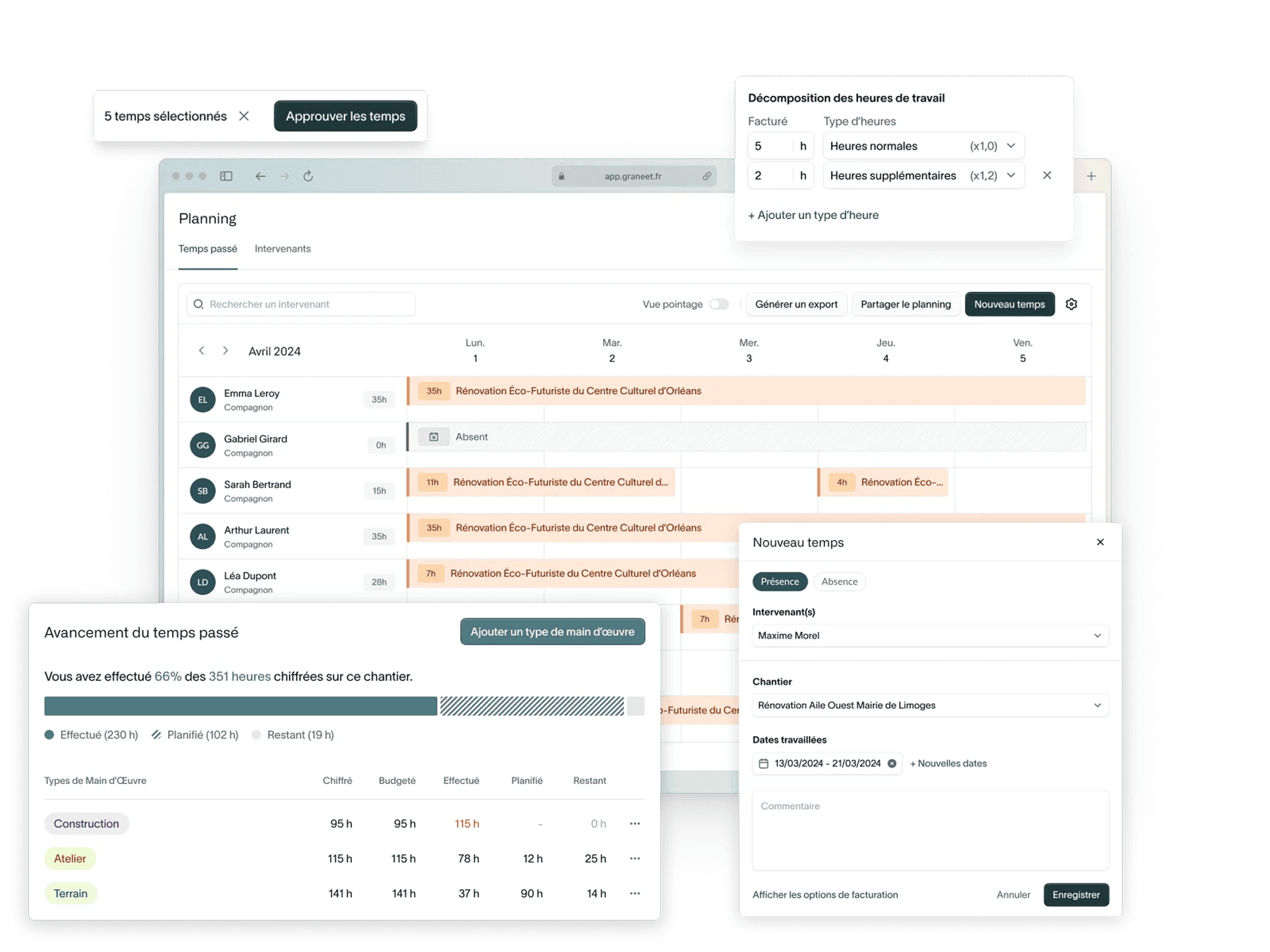 Renfort technique & application mobile