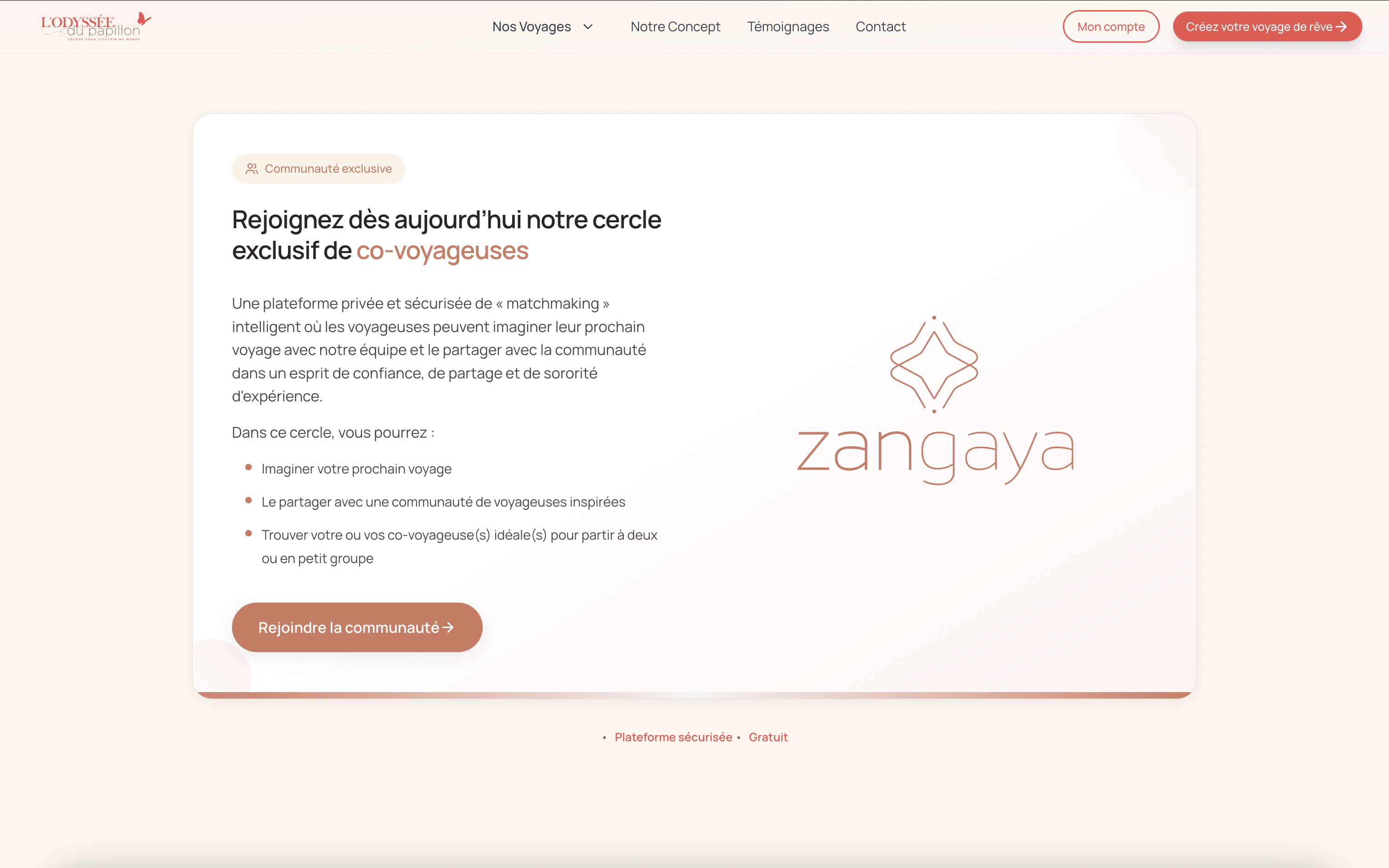 Application web pour agence de voyages